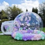 bubble house setting